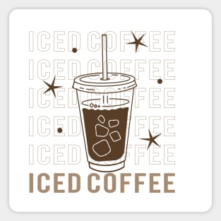 Iced coffee Magnet